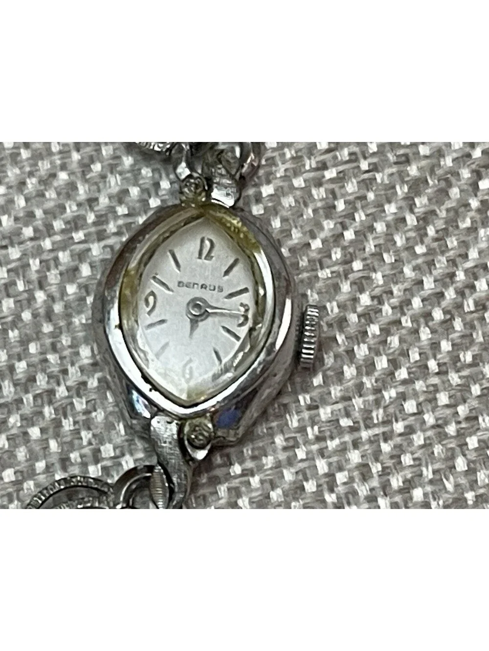 VTG Benrus 1960's Ladies Wrist Watch Wind Up 1/20 10k Band